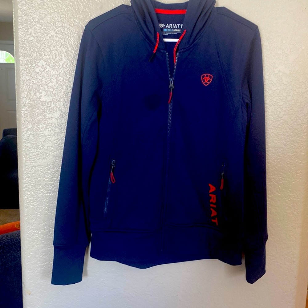 Women’s small jacket ARIATTEK cold series full zip/hood